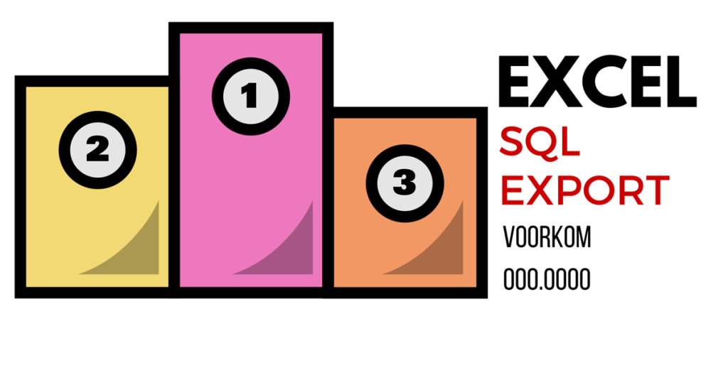 Excel SQL Miljoenen